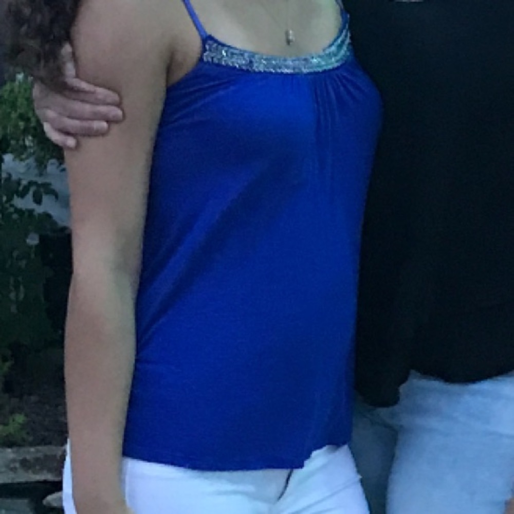 Blue Tank Top